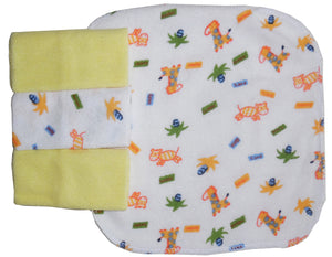 Bambini Four Piece Wash Cloth Set