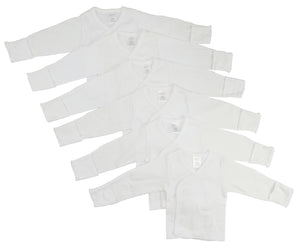 Preemie Long Sleeve Side Snap With Mitten  6