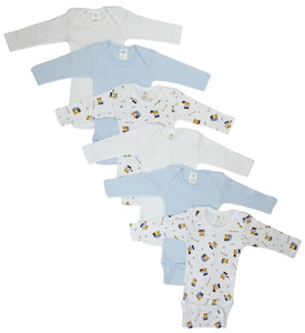 Bambini Boys Longsleeve Printed Onezie Variety 6 Pack