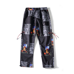 Loose sports beam pants