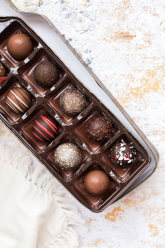 Wine Truffle Box Assortment