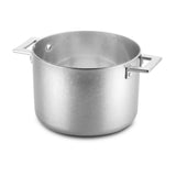 DEEP POT WITH LID CM. 20 ATTIVA PEWTER