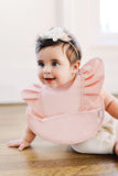 Pink Blush Angel Bib