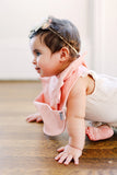 Pink Blush Angel Bib