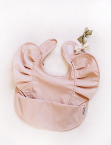 Peach Blush Angel Bib