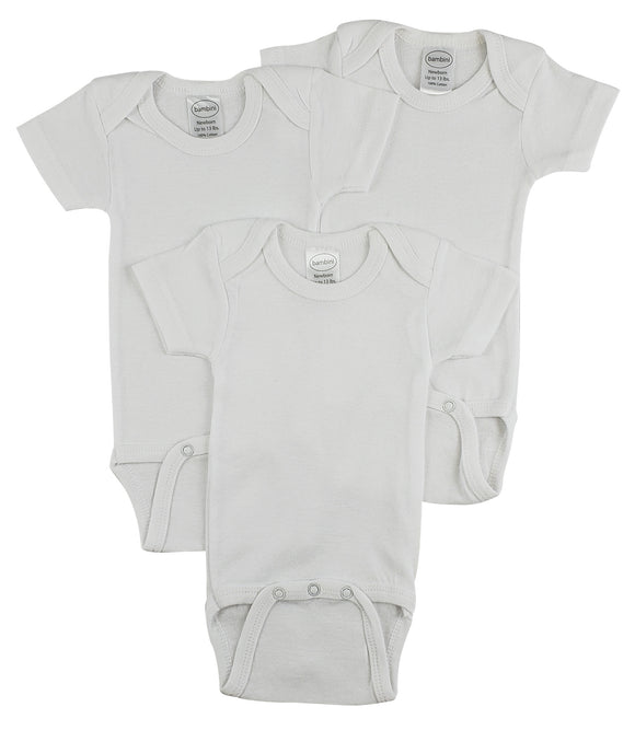 Bambini Short Sleeve One Piece 3 Pack