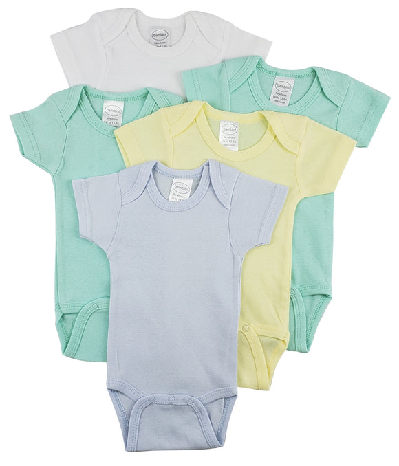 Bambini Short Sleeve One Piece 5 Pack