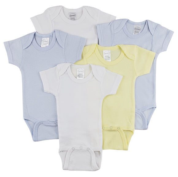 Bambini Short Sleeve One Piece 5 Pack