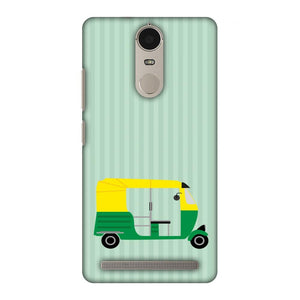 Auto Rikshaw Slim Hard Shell Case For Lenovo K5 Note