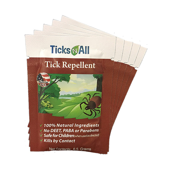 All Natural Tick Repellent Wipes (5 cnt.)