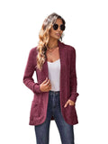 Open Front Cardigan with Pockets