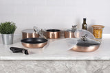 12-Pieces Cookware Set with Detached Ergonomic Handle