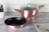 3-Piece Compact Cookware Set i-Rose Collection