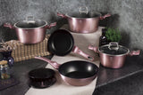 10-Piece Kitchen Cookware Set I-Rose Collection