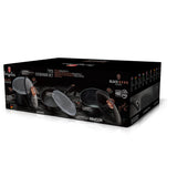 7-Piece Kitchen Cookware Set Black Rose Collection