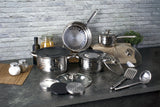 15-Piece Stainless Steel Cookware Set Blauman Collection