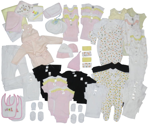 Girl 88 Piece Baby Starter Set Box