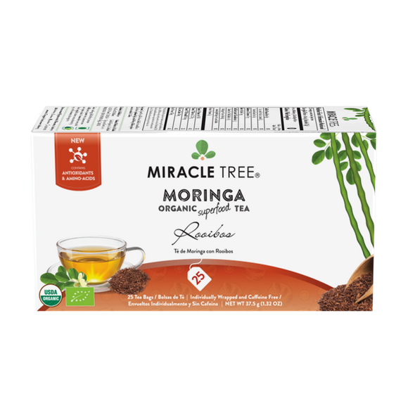 Miracle Tree's Organic Moringa Tea, Rooibos