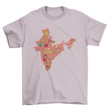 India map t-shirt