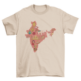 India map t-shirt