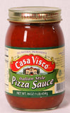 Casa Visco 16oz Original Italian Style Pizza Sauce