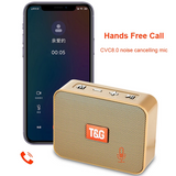 TG Mini Stereo Portable Bluetooth Speaker with TF FM