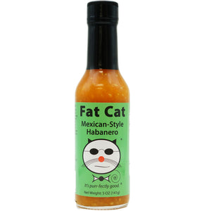 Fat Cat Mexican-Style Habanero Hot Sauce