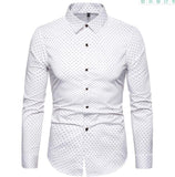 Mens Long Sleeve Slim Fit Shirt