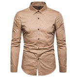 Mens Long Sleeve Slim Fit Shirt