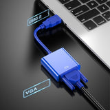 USB 3.0 TO VGA Conversor Vídeo Display Cable USB 3.0 TO VGA Hd 1080P