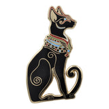 Egyptian Cat Pin - Mystic; Regal; Black Cat Enamel Pin