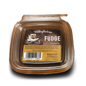 Old Fashioned Handmade Smooth Creamy Fudge - Peanut Butter (1/4 Pound)