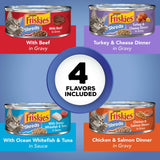 Purina Friskies Shreds Wet Cat Food Variety Pack 5.5 oz Cans (40 Pack)