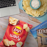 Lay's Wavy Original Potato Chips;  Party Size;  13 oz Bag