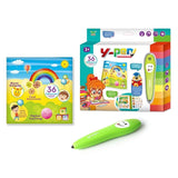 Reading Pen; Early Education Intelligent Logic Learning Pen With Book Card Cognitive Children's Educational Aids