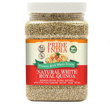 Pride Of India - Natural White Royal Quinoa - 100% Bolivian Superior Grade Protein Rich Whole Grain