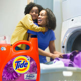 Tide Plus Febreze Spring & Renewal Liquid Laundry Detergent, 94 Loads, 146 oz