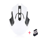 Professional 2.4GHz Wireless Optical Gaming Mouse Wireless Mice for PC Gaming Laptops Computer Mouse Gamer with USB Adapter