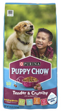 Purina Puppy Chow High Protein Dry Puppy Food, Tender & Crunchy With Real Beef, 30 lb. Bag