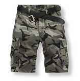 Mens Cargo Shorts with Pocket Cotton Relaxed Fit Casual Fashion Shorts Outdoor Wear