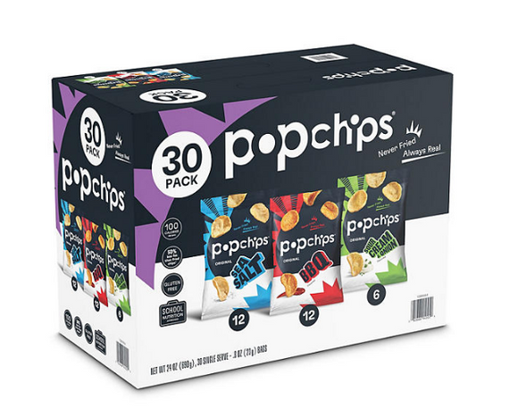 Popchips Variety Box (0.8 oz.;  30 ct.)