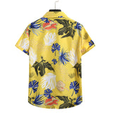 Mens Hawaiian Shirt Casual Short Sleeve Button Down Shirts Aloha Shirt