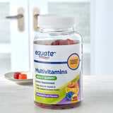 Equate Multivitamins Assorted Fruit Flavors Adult Gummies;  150 Count