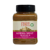 Pride of India – Korma Meat Masala Mix – Ideal for Traditional Meat/Lamb Curry – Gourmet & Flavorful – Seasoning Spice Blend – Easy to Use - 1.7 oz. Small Dual Sifter Bottle