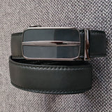 Men's Ratchet Belt Leather Mens Belt With Slide Buckle Ratchet Belts For Men USA