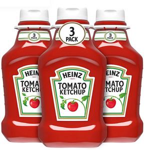 Heinz Original Tomato Ketchup Bottles (44 oz.;  3 pk.)