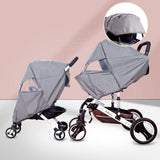 Baby Stroller Rain Cover Universal Wind Dust Weather Shield with Windows For Strollers Pushchairs Stroller Accessories