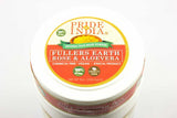 Pride Of India - Fuller's Earth Indian Clay Face Mask Powder w/Rose & Aloevera, Half Pound Jar, 100% Natural