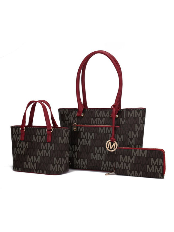 Lady II M Signature Tote & Wallet Set