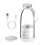 16.9OZ Portable Fruit Blender Electric Rechargeable Juice Cup for Shakes Smoothies Juice Personal Fruit Mixer with 6 Blades